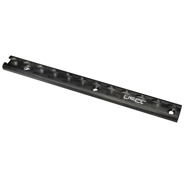 12" Aluminum L-Track | Black Anodized Finish