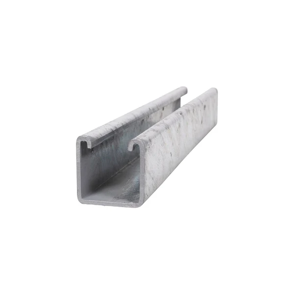 1-5/8" x 1-5/8" Solid Strut Channel 1 ft. - Hot-Dip Galvanized