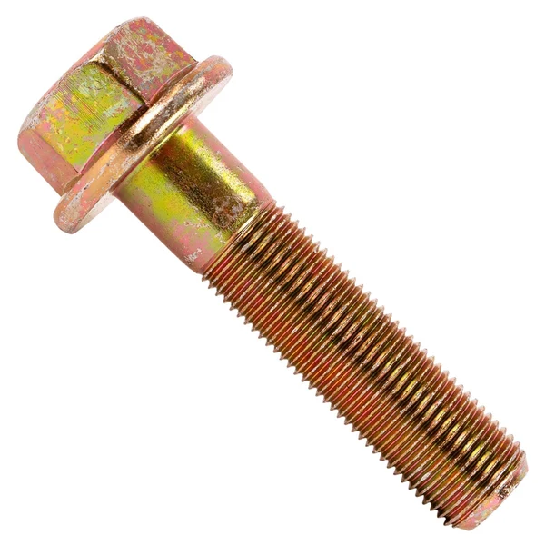 5/8" x 2-3/4" Conquest Grade 8 Non-Serrated Fine Thread Flange Bolt - Zinc Yellow