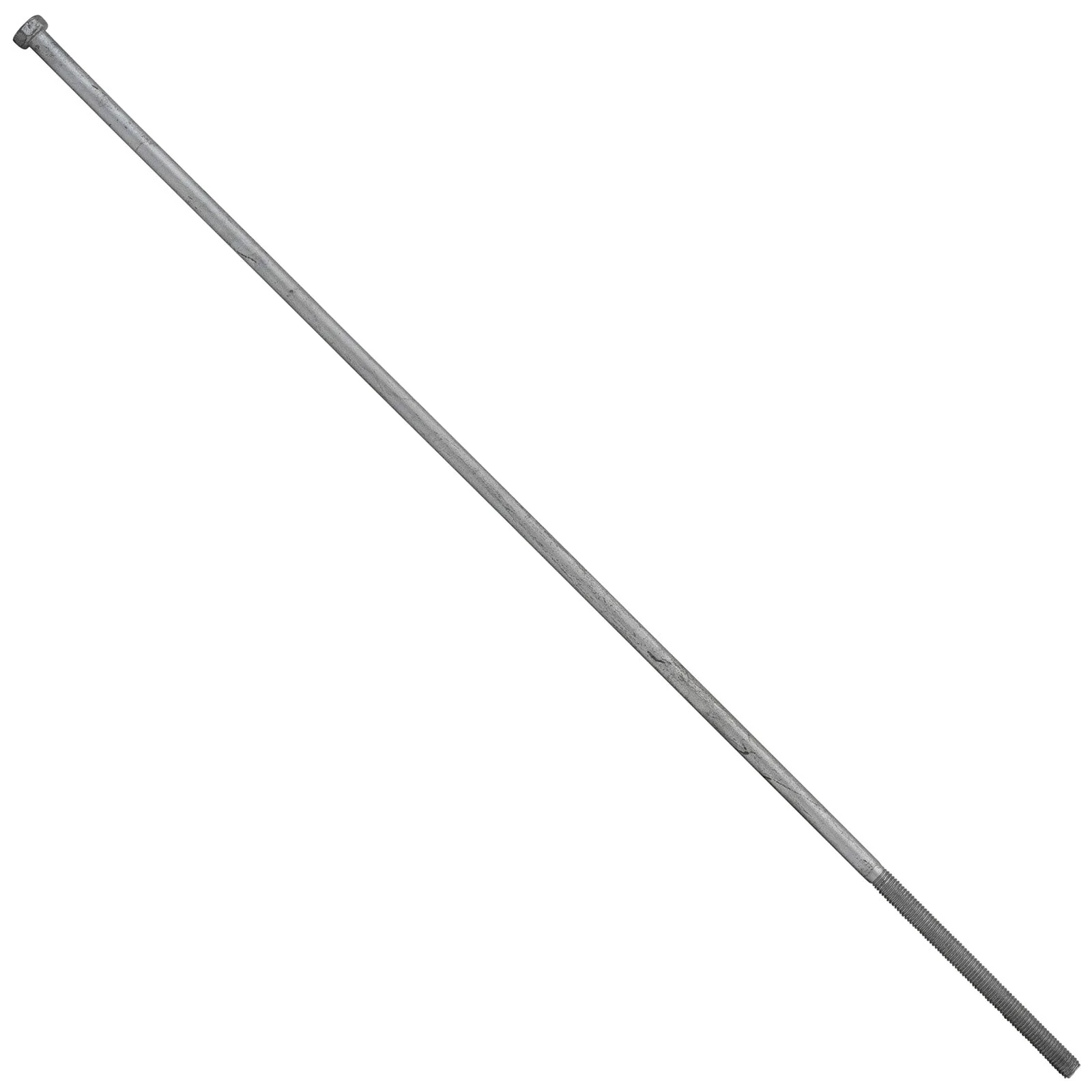 1/2" x 32" Conquest A307 Grade A Hex Bolt w/6" Thread - Hot Dip Galvanized