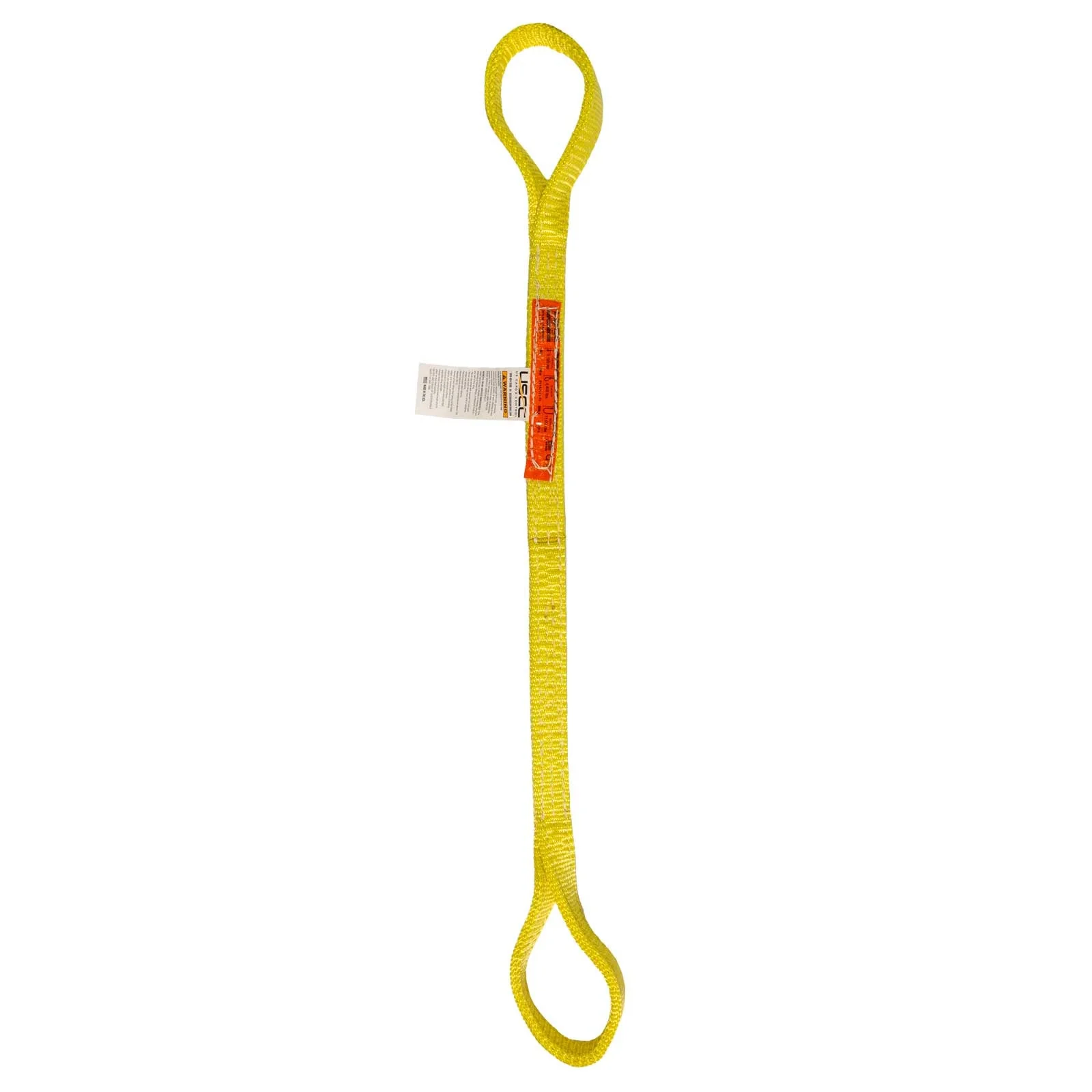 Nylon Lifting Sling - Straight Eye & Eye - 2" x 14' - 4-ply