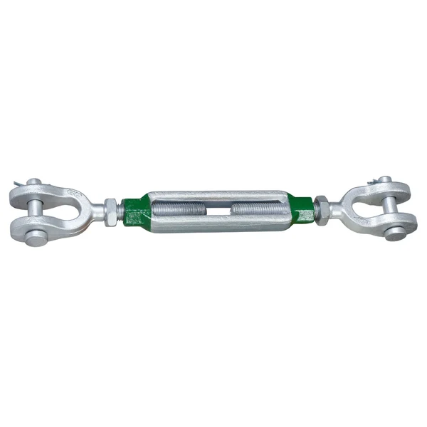 2" x 24" Van Beest® Jaw & Jaw Galvanized Turnbuckle - G-6313