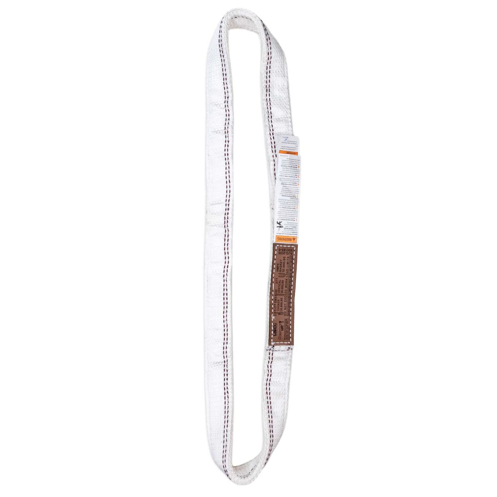 2" X 3' Endless Sentry Lift HMPE Web Sling | Vertical: 26,000 lbs. - 2 Ply