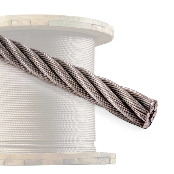 7/8" 6x19 Stainless Steel Wire Rope - Type 304 IWRC | 5,000' Coil