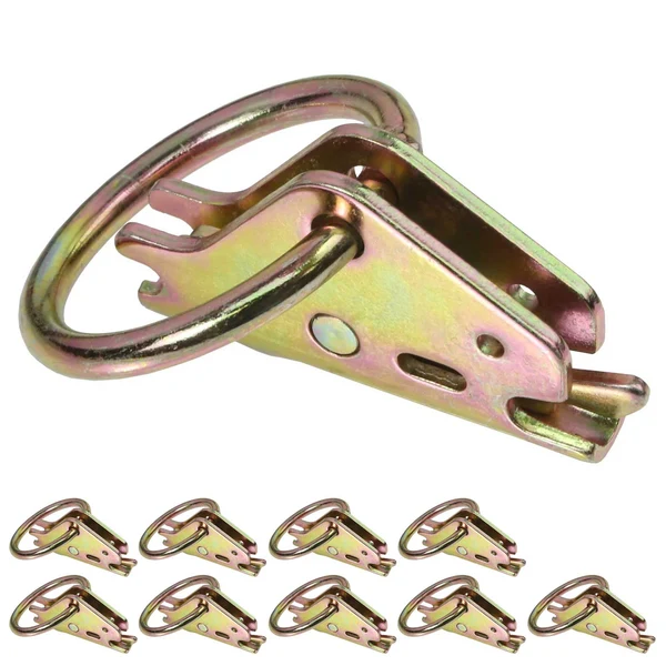 E Track Tie Down w/ O-Ring | 4,000 lbs. BS | 10-Pack