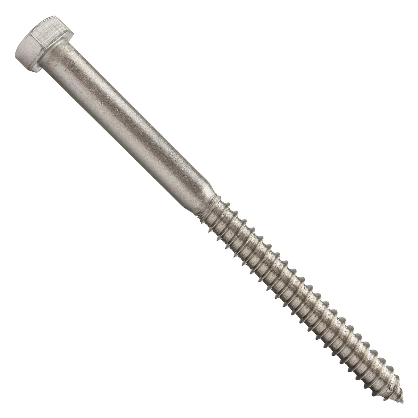 5/8" x 8-1/2" Conquest Hex Head Lag Bolt for Wood - 18-8 Stainless Steel