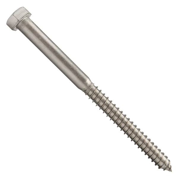 5/8" x 8-1/2" Conquest Hex Head Lag Bolt for Wood - 18-8 Stainless Steel