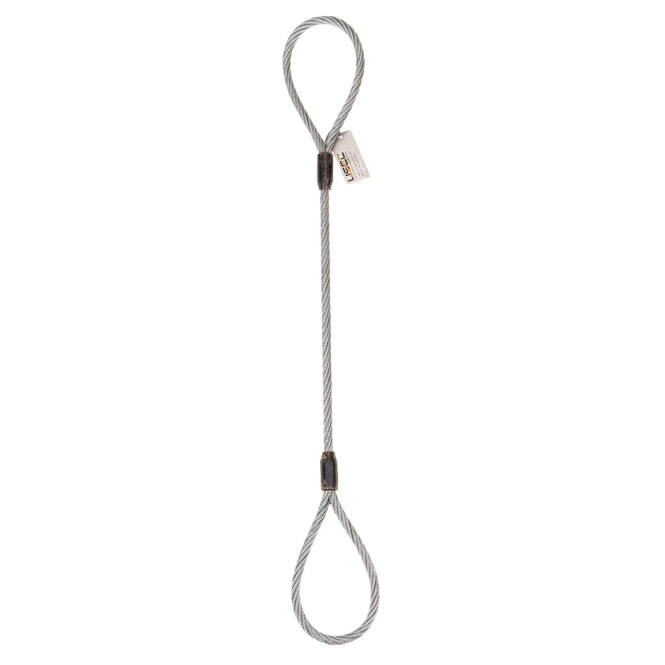 5/8" x 6' Standard Eye Cable Laid Wire Rope Sling | 7x7x7