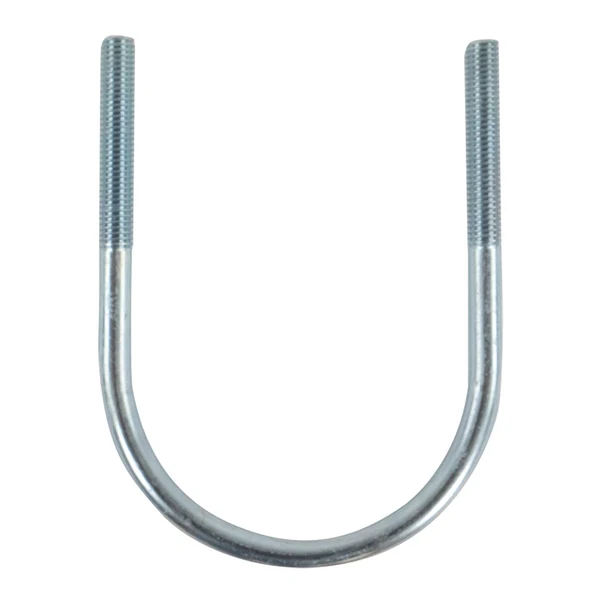 Conquest 4-9/16" (W) x 6-13/16" (L) 1/2" (D) Round Pipe U Bolt - Zinc