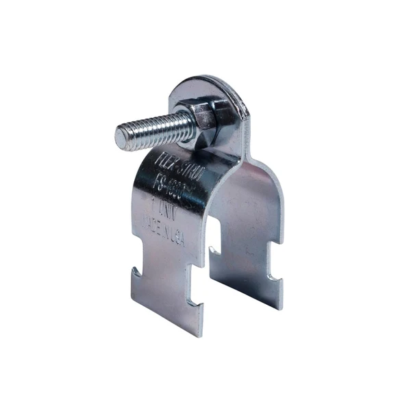 2-1/2" Rigid Conduit Pipe Strut Clamp - Electro-Galvanized