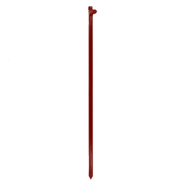 5/8" x 24" Tent Stake - Hot Forged Tent Pin - Red