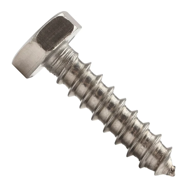 1/4" x 1" Conquest Hex Head Lag Bolt for Wood - 18-8 Stainless Steel