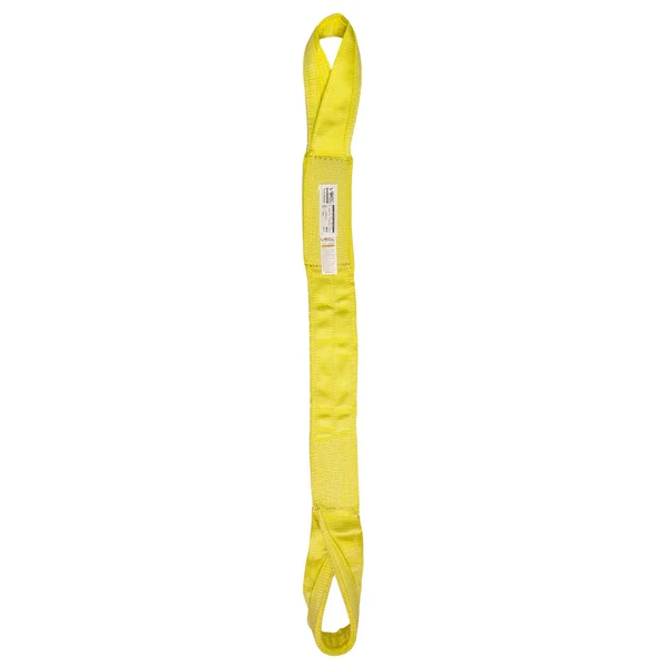 Nylon Lifting Sling - Twisted Eye & Eye - 6" x 12' - 4-ply