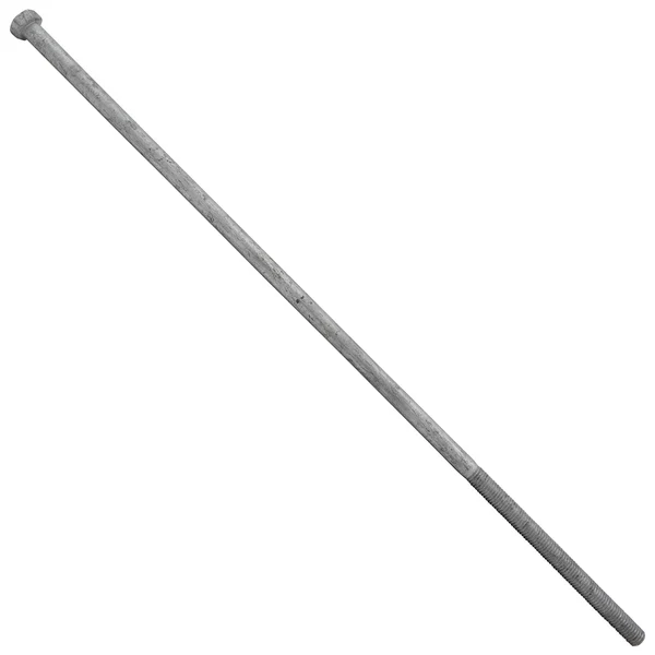 1/2" x 22" Conquest A307 Grade A Hex Bolt w/6" Thread - Hot Dip Galvanized