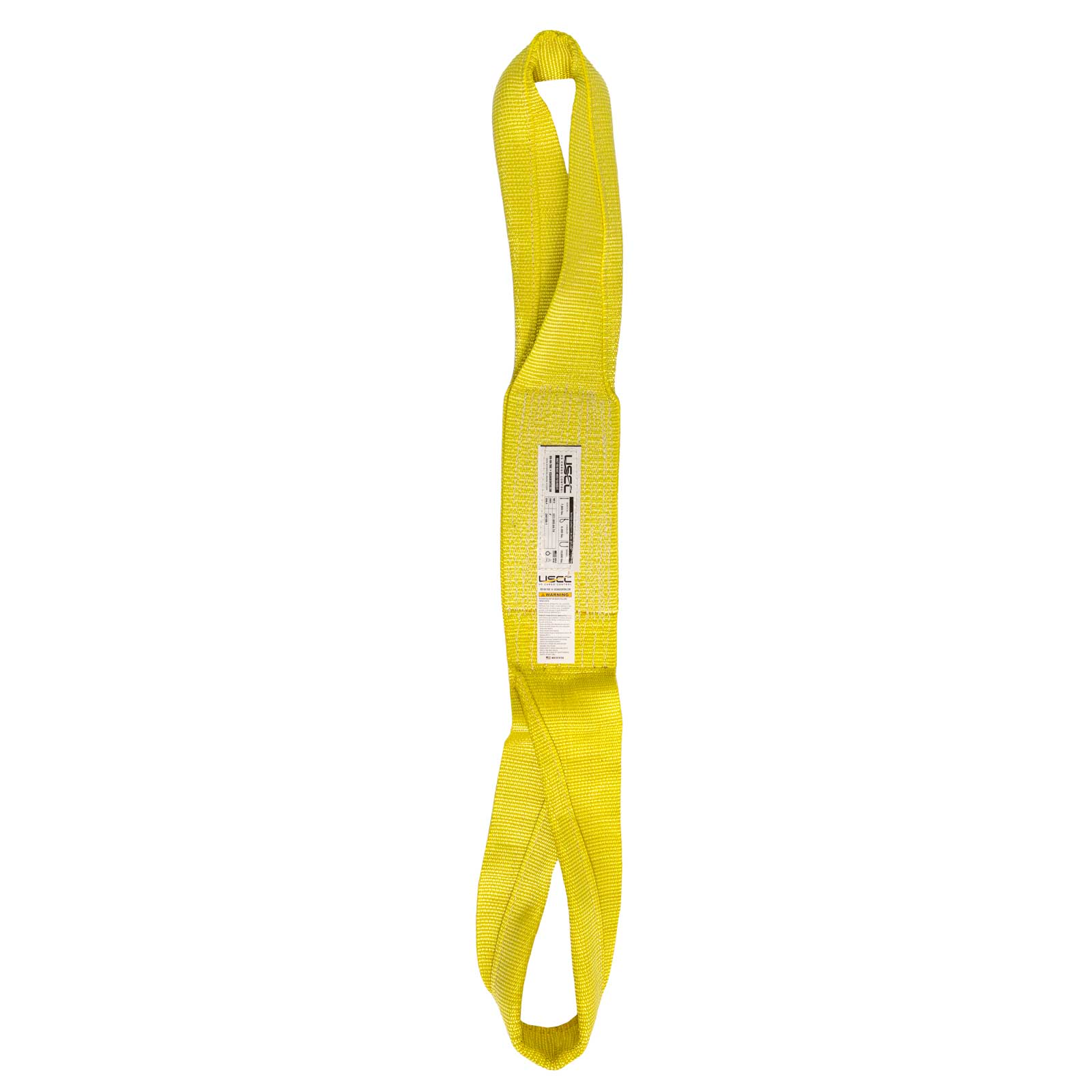 Nylon Lifting Sling - Twisted Eye & Eye - 6" x 16' - 1-ply