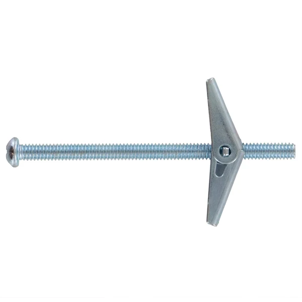 1/4" x 4" Conquest Round PH/SL Combo Toggle Bolt w/ Wing Nut - Zinc
