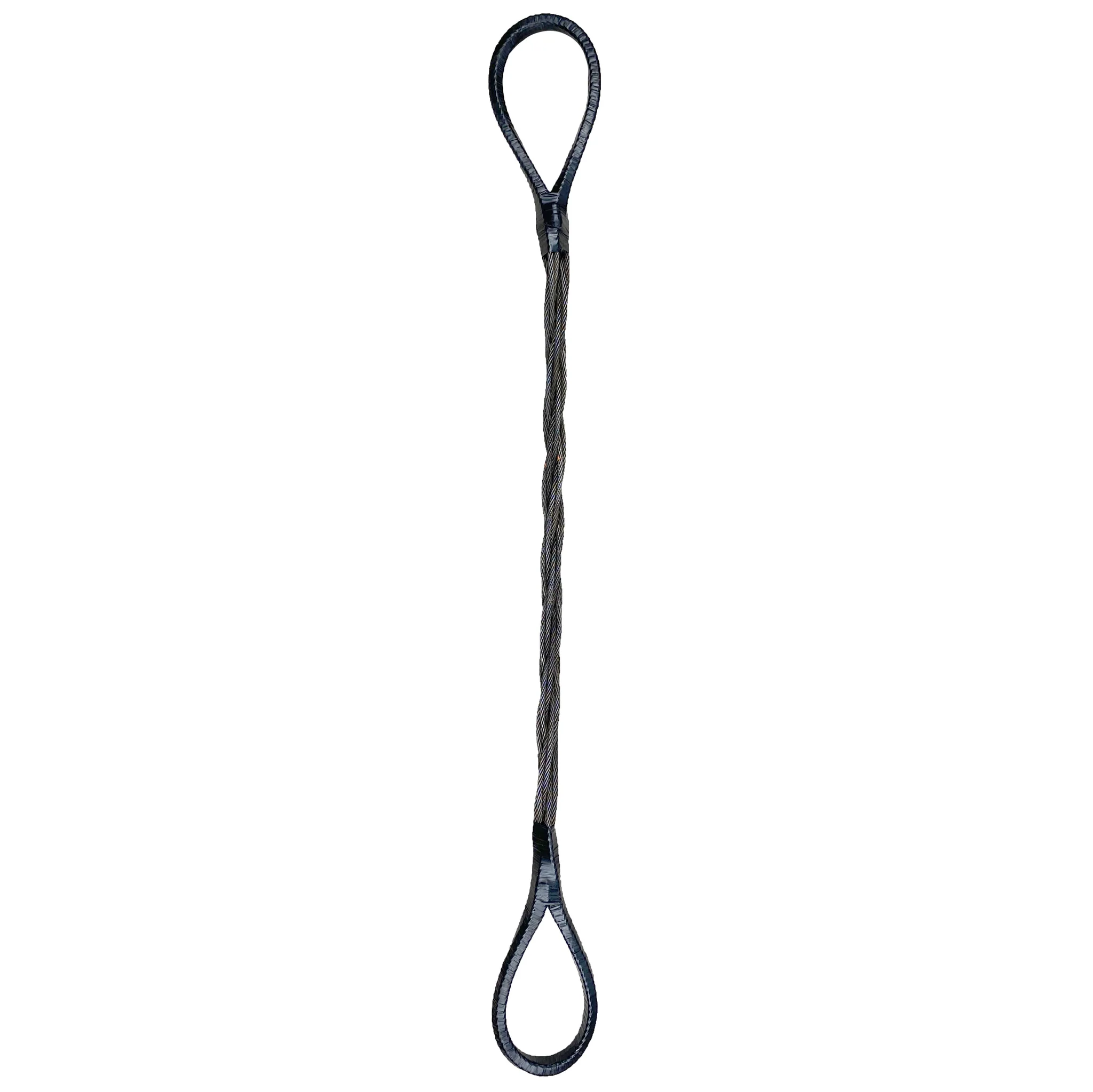 1-1/4" x 20' Nine Part Braided Wire Rope Sling