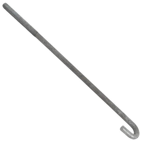 Conquest 1/2" x 16" J-Bolt Foundation Anchor Bolt for Concrete - Hot Dip Galvanized