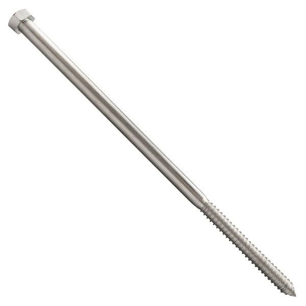 3/4" x 18" Conquest Hex Head Lag Bolt for Wood - 18-8 Stainless Steel