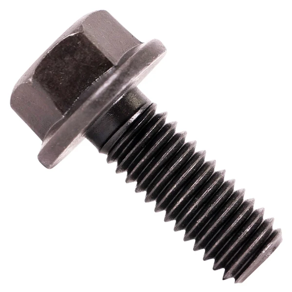 3/8" x 1" Conquest Grade 8 Indented Flange Bolt - Plain