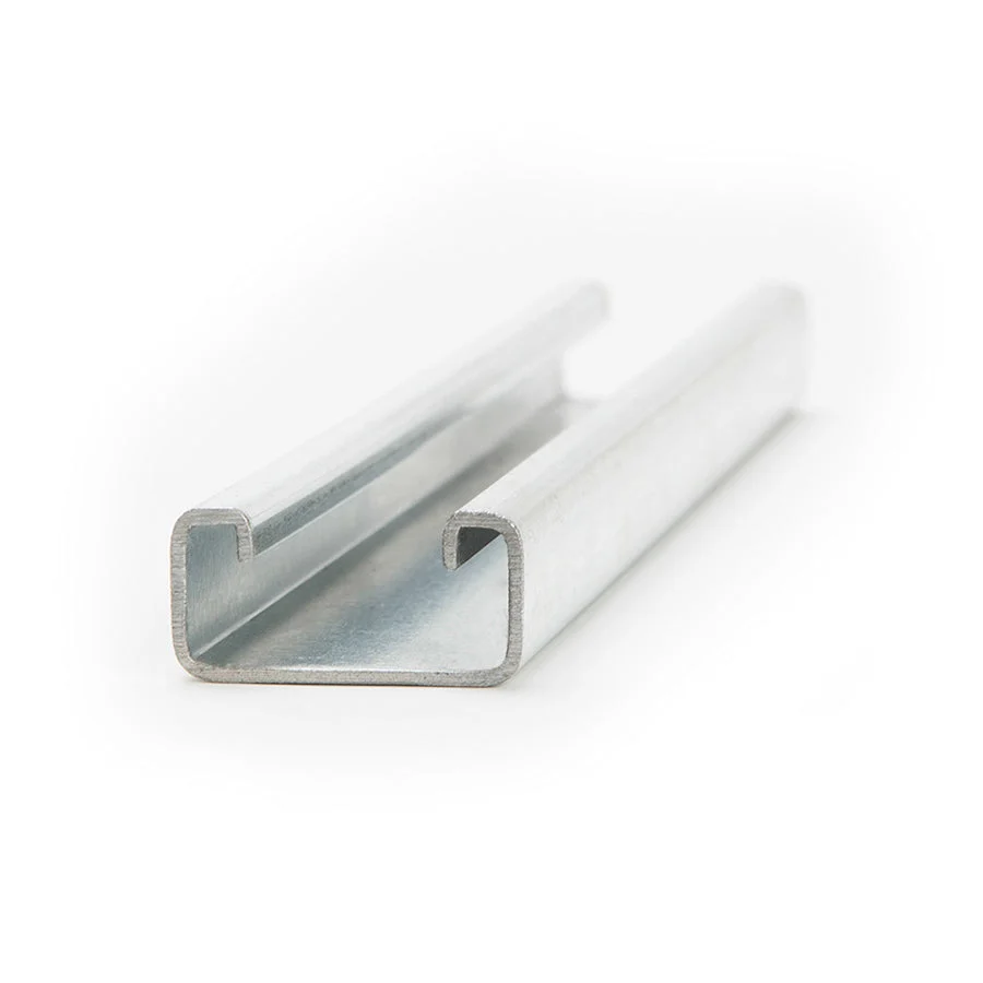 1-5/8" x 13/16" Solid Strut Channel 4 ft. - Aluminum