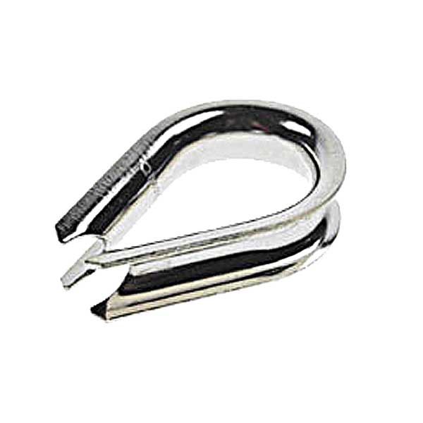 5/32" Light Duty Stainless Steel Thimbles | Type 316