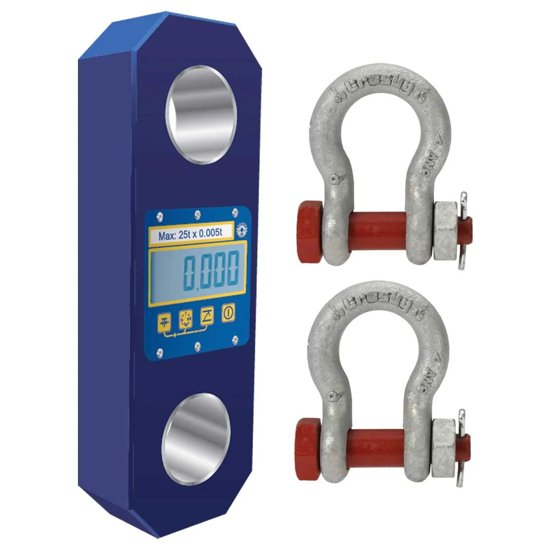 Straightpoint LLP100T 100 T Loadlink Plus with 2 Crosby 3" Shackles