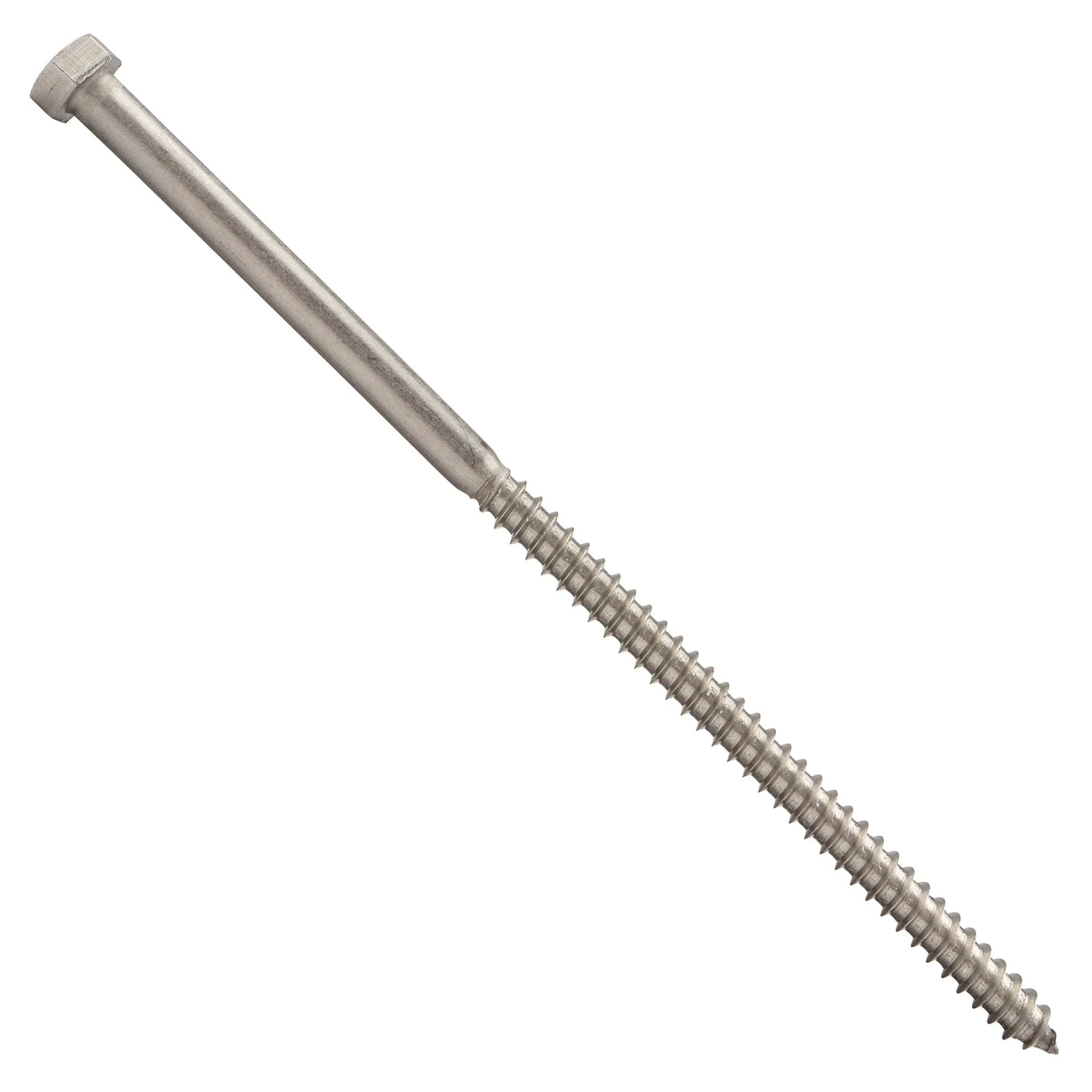 3/8" x 9" Conquest Hex Head Lag Bolt for Wood - 18-8 Stainless Steel