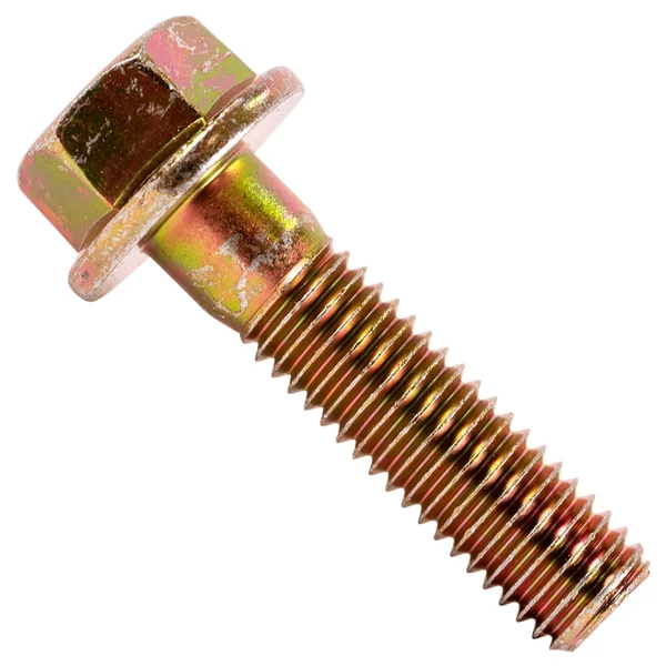 1/2" x 2" Conquest Grade 8 Non-Serrated Flange Bolt - Zinc Yellow