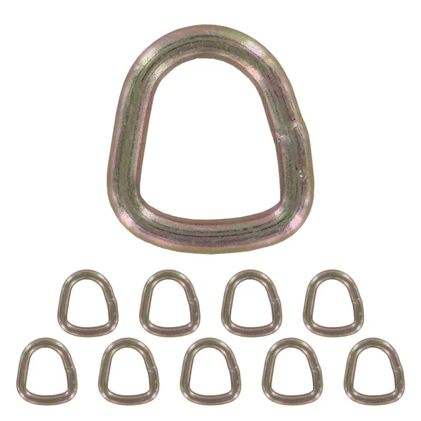 1" Wire D-Ring - 10 Pack