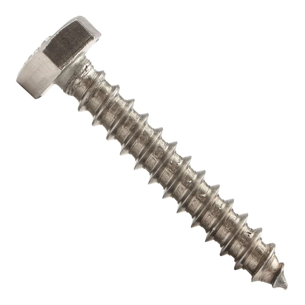 1/4" x 1-1/2" Conquest Hex Head Lag Bolt for Wood - 18-8 Stainless Steel