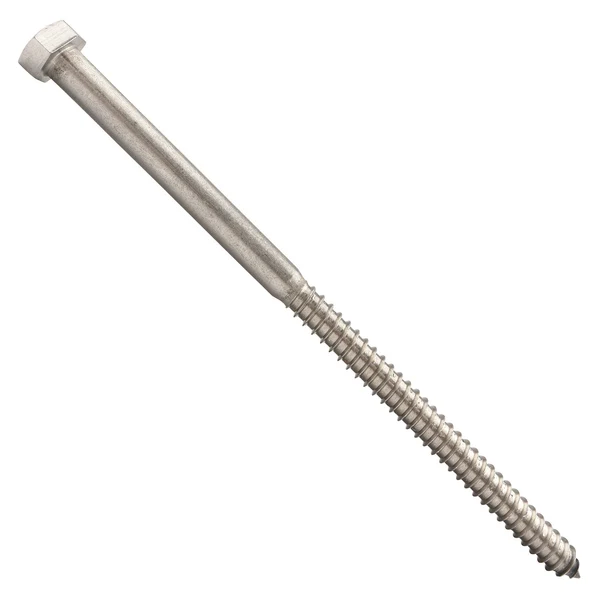 5/8" x 12" Conquest Hex Head Lag Bolt for Wood - 18-8 Stainless Steel
