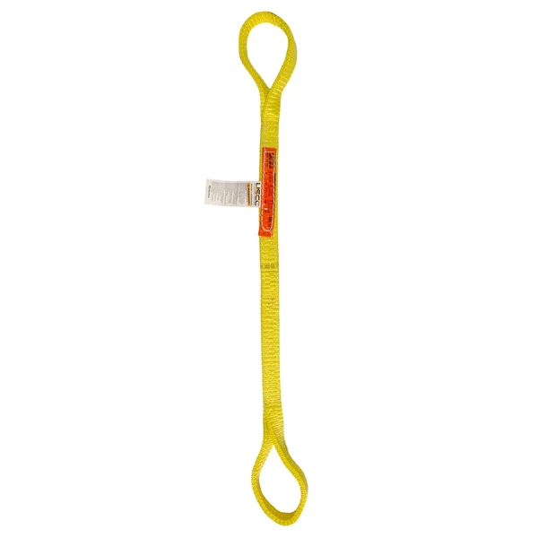 Nylon Lifting Sling - Straight Eye & Eye - 2" x 10' - 4-ply