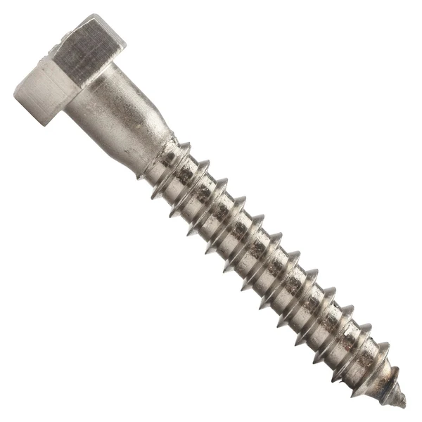 5/16" x 2" Conquest Hex Head Lag Bolt for Wood - 316 Stainless Steel