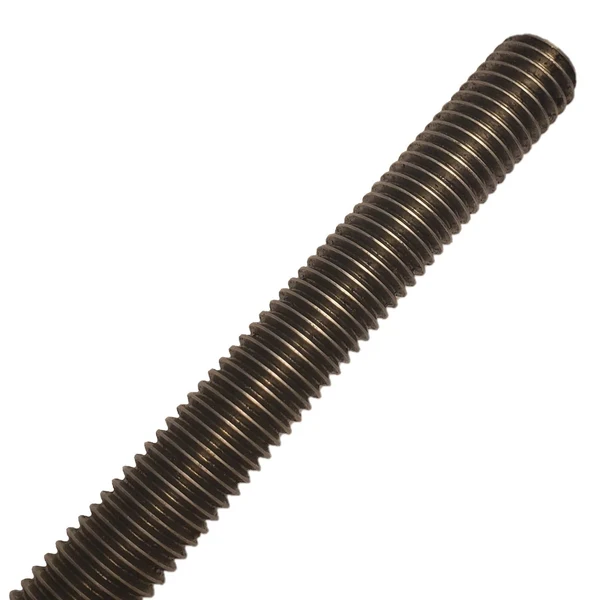 Conquest 1" x 3' Grade 55 Coarse Threaded Rod - Plain Finish