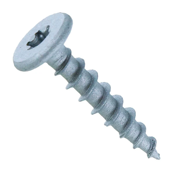 ST Fastening #10 x 1" Pancake Head Metal to Wood ST Clip Screw, Carbon Steel, Pkg 250