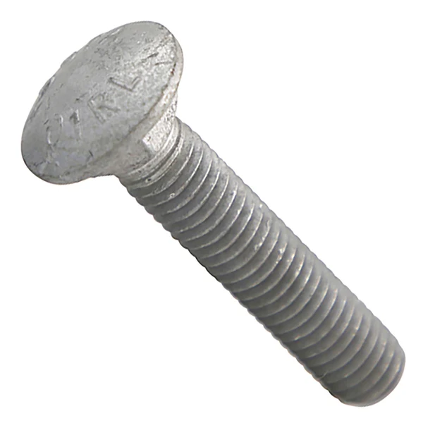 Conquest 1/2" x 2-1/2" A307 Carriage Bolt - Hot Dip Galvanized
