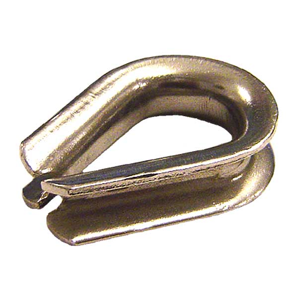 7/8" Stainless Steel Thimble | Type 304 - Heavy-Duty