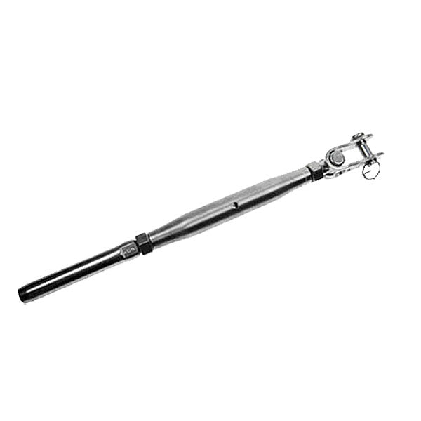5/16" x 4-3/16" Toggle & Swage Stud Stainless Steel Turnbuckle | 1/4" Cable