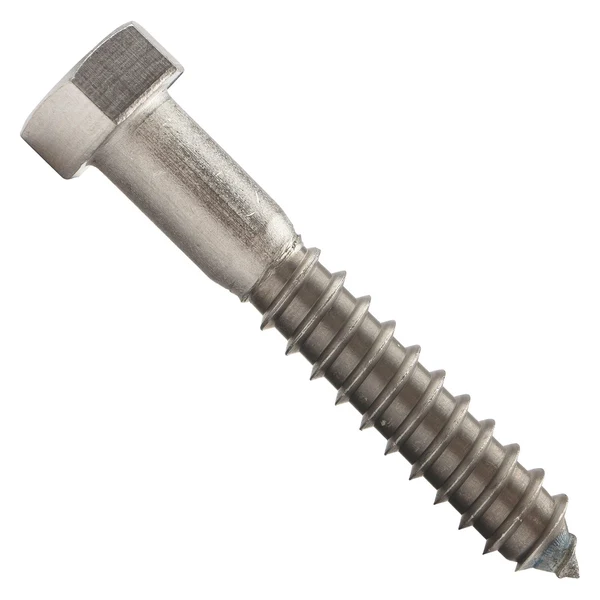 1/2" x 3" Conquest Hex Head Lag Bolt for Wood - 18-8 Stainless Steel