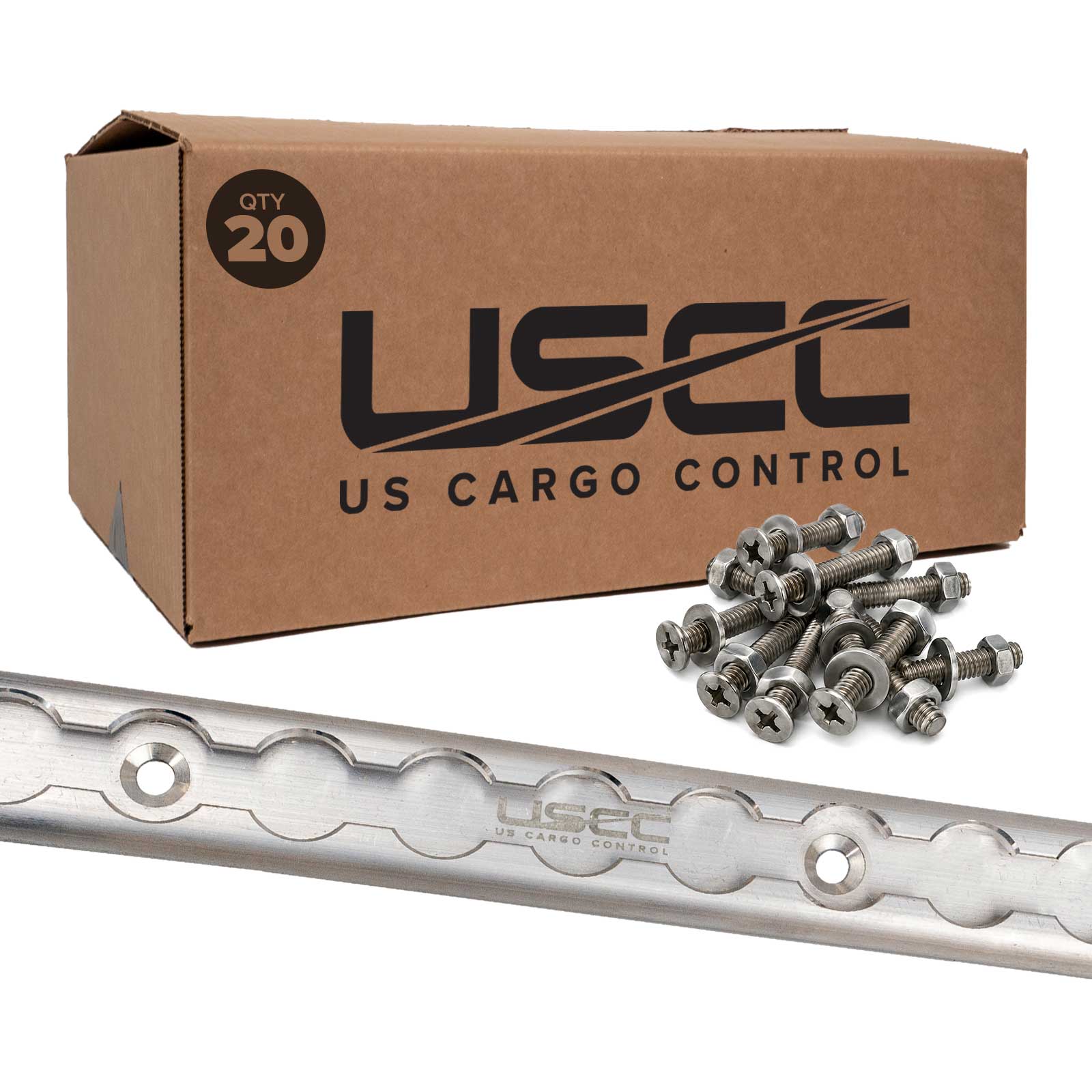 96" Aluminum L-Track Kit | 16-Pack
