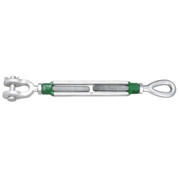 1-1/4" x 12" Van Beest® Jaw & Eye Galvanized Turnbuckle - G-6315