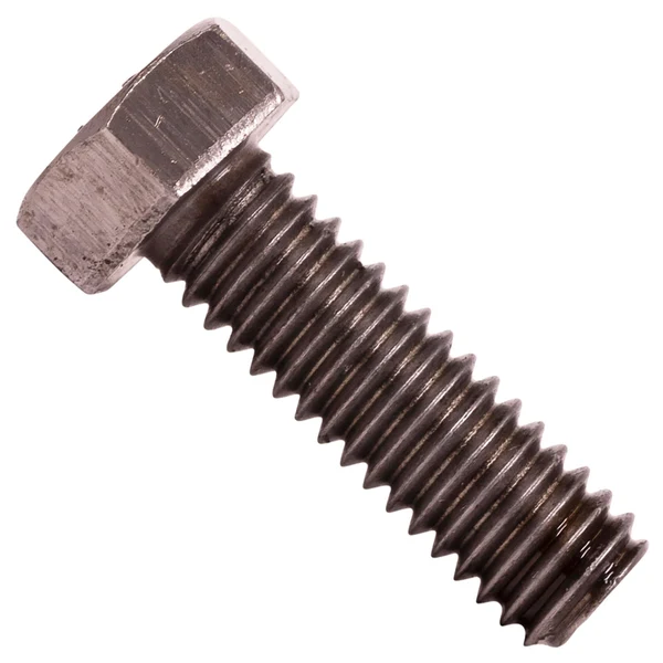 5/16" x 1" Conquest A307 Grade A Fully Coarse Threaded Hex Bolt - Plain