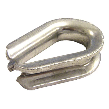 Wire Rope Thimbles - Heavy Duty Galvanized - 1/2"