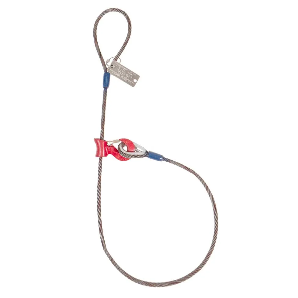 7/8" x 6' Sliding Choker Wire Rope Sling | Domestic