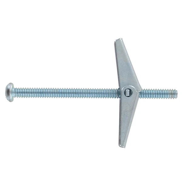 3/16" x 3" Conquest Round PH/SL Combo Toggle Bolt w/ Wing Nut - Zinc