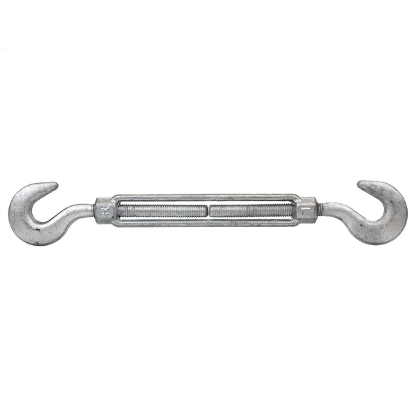 1/2" x 12" Hook & Hook Galvanized Turnbuckle