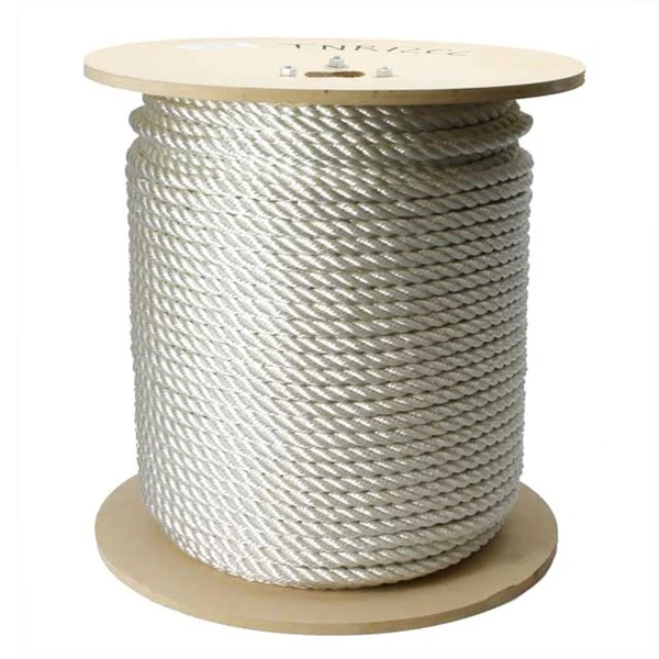 1/2" Twisted Nylon Rope - 3 Strand | 600' Coil