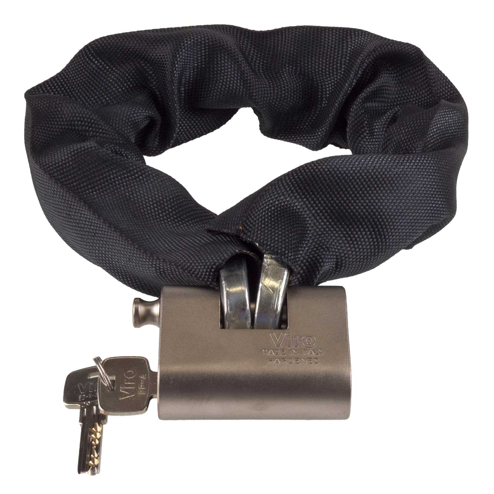 1/2" x 6' Pewag Security Chain Kit w/ Viro Lock and Cordura Sleeve