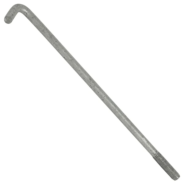 Conquest 1/2" x 14" L-Bolt Foundation Anchor Bolt for Concrete - Hot Dip Galvanized